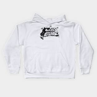 loving owls Kids Hoodie